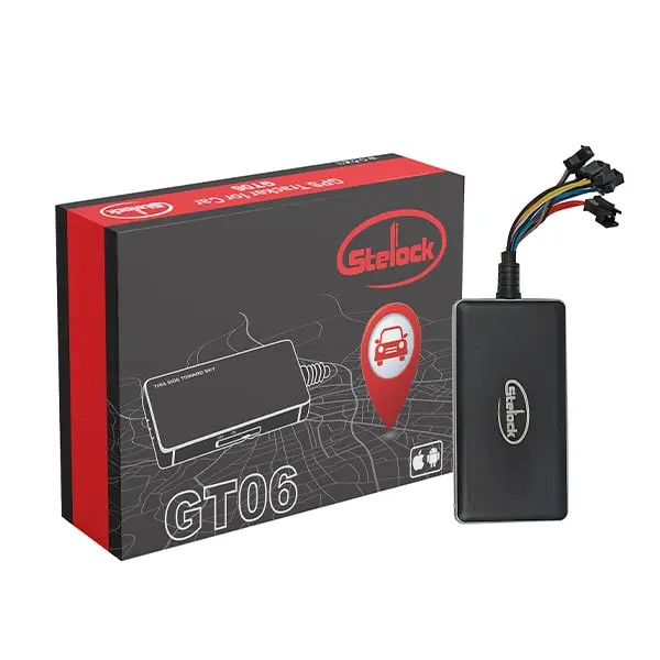 ردیاب خودرو استیلاک مدل GT06 | خرید ردیاب GPS خودرو از گلد آلارم