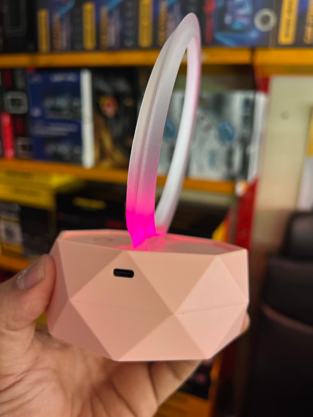 اسپیکر رومیزی دکوراتیو RGB شارژی | اسپیکر بلوتوثی رومیزی